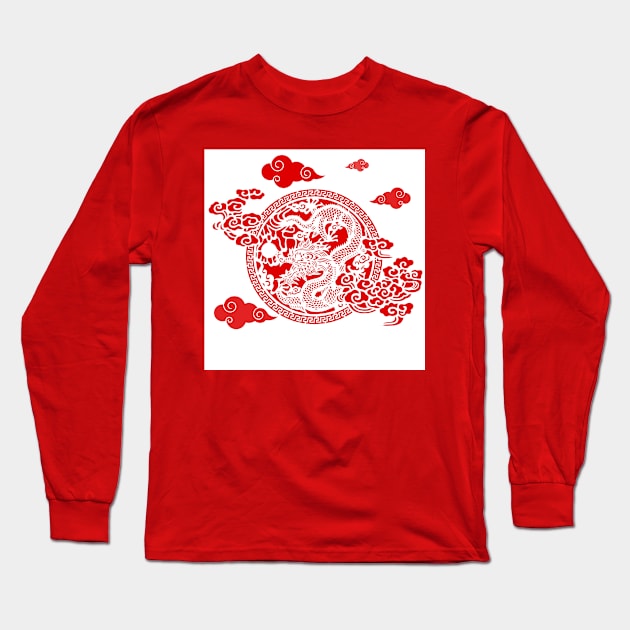 chinese new year 2024 Long Sleeve T-Shirt by PPphatsorn